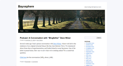 Desktop Screenshot of bayosphere.com